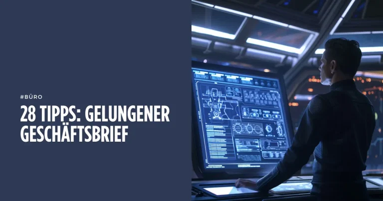 28 wichtige Tipps für einen effektiven Geschäftsbrief ✉️
