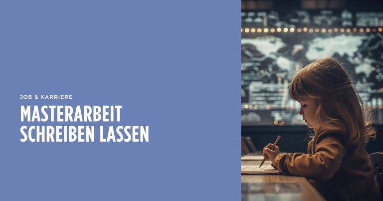 Die Masterarbeit schreiben lassen: Eine gute Idee?