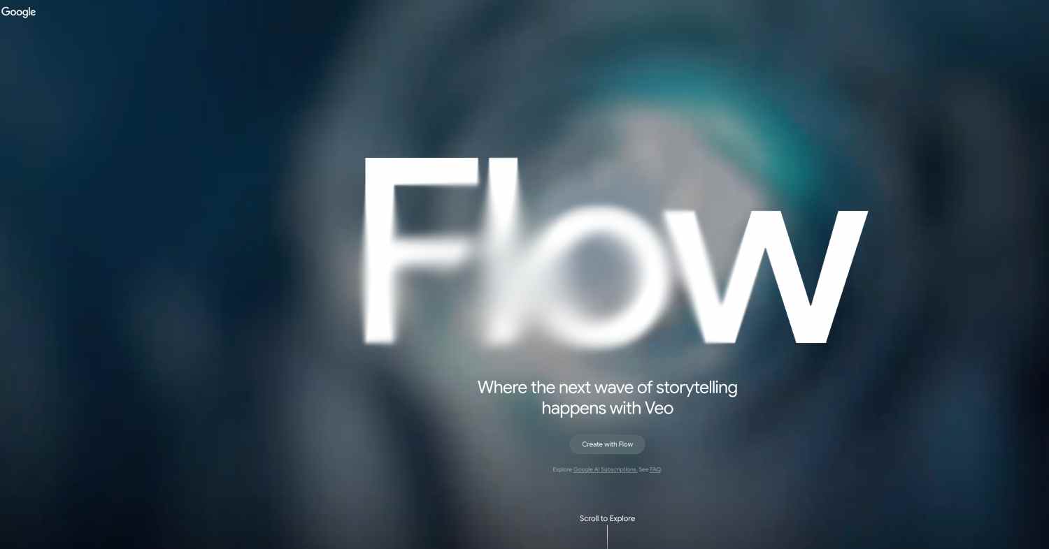 Flow ist Googles KI-Filmmaking-Tool für cinematische Szenen und zusammenhängende Videogeschichten auf Basis von Veo. Für Agenturen und Kreativteams verkürzt Flow den Weg von der Idee zum ersten visuellen Entwurf von Wochen auf Minuten.