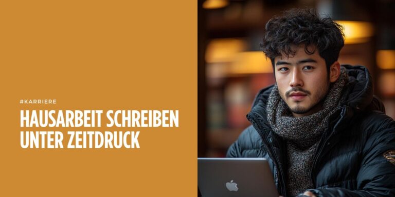 Hausarbeit schreiben unter Zeitdruck: Strategien für effizientes Arbeiten