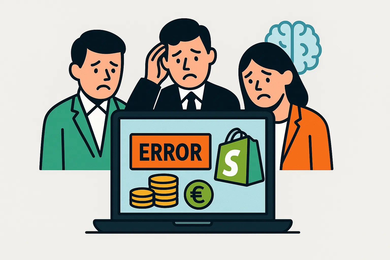 Denkfehler bei der Agenturauswahl – treffen Sie Ihre Entscheidung für eine Shopify Agentur nicht aus dem Bauch heraus.