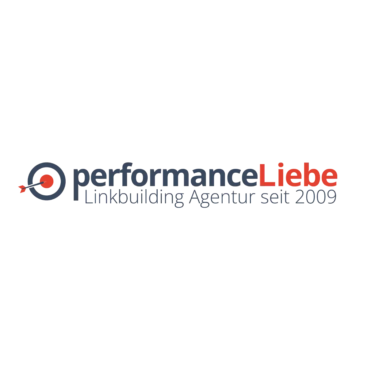 performanceLiebe Linkbuilding Agentur seit 2009 Logo.