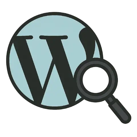 Icon für WordPress Agentur finden.