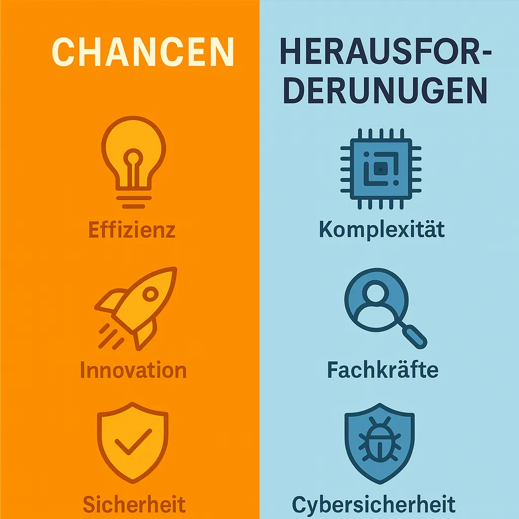 Embedded Softwareentwicklung - Infografik Herausforderungen
