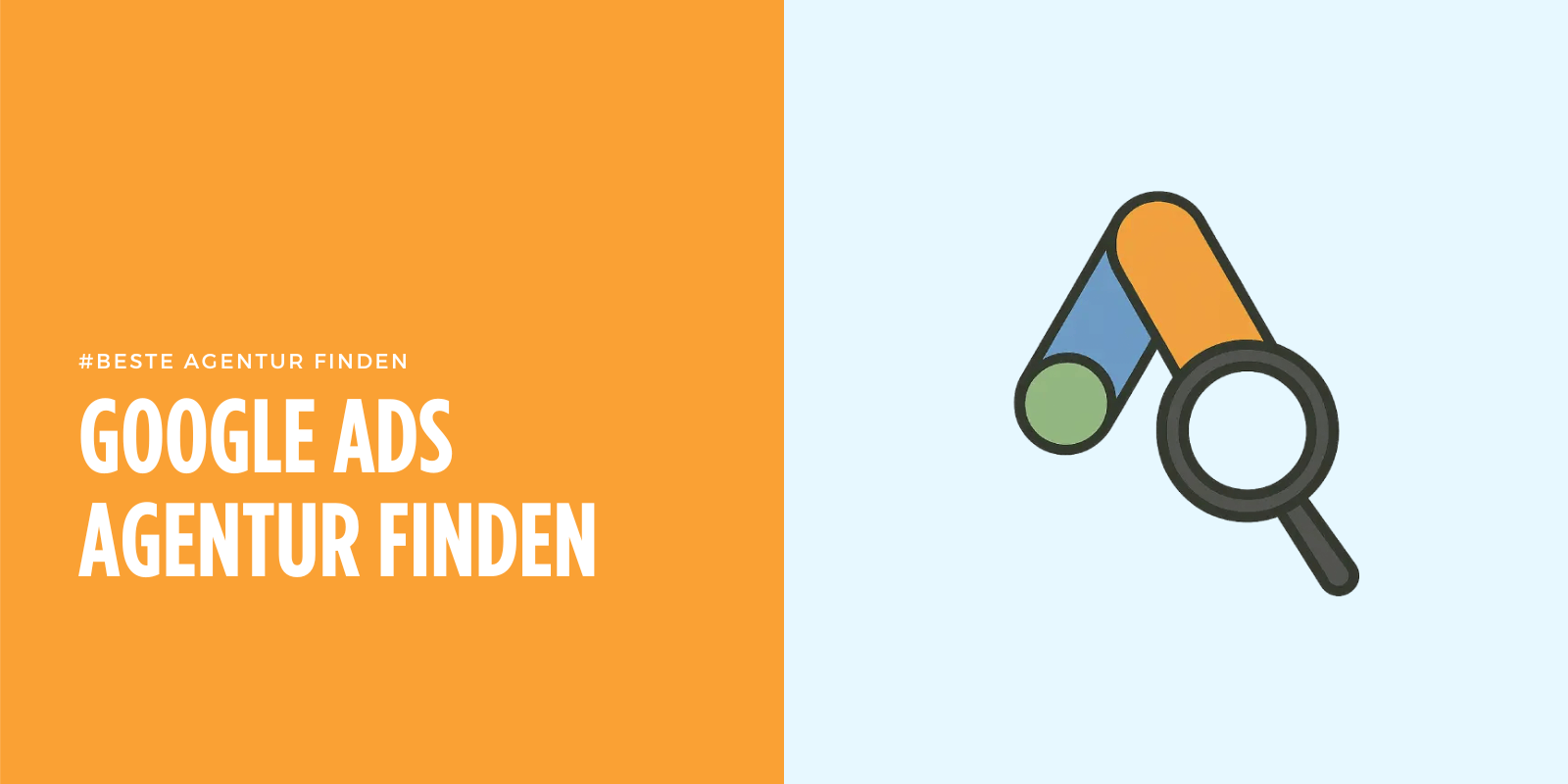 Beste Google Ads Agentur in der Nähe finden Beitragsbild.