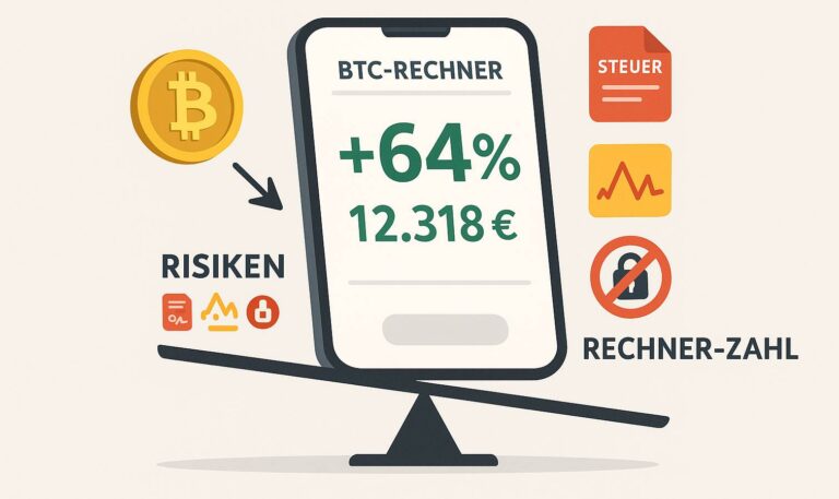 BTC-Rechner: So ermitteln Sie den aktuellen Wert Ihrer Bitcoin-Position