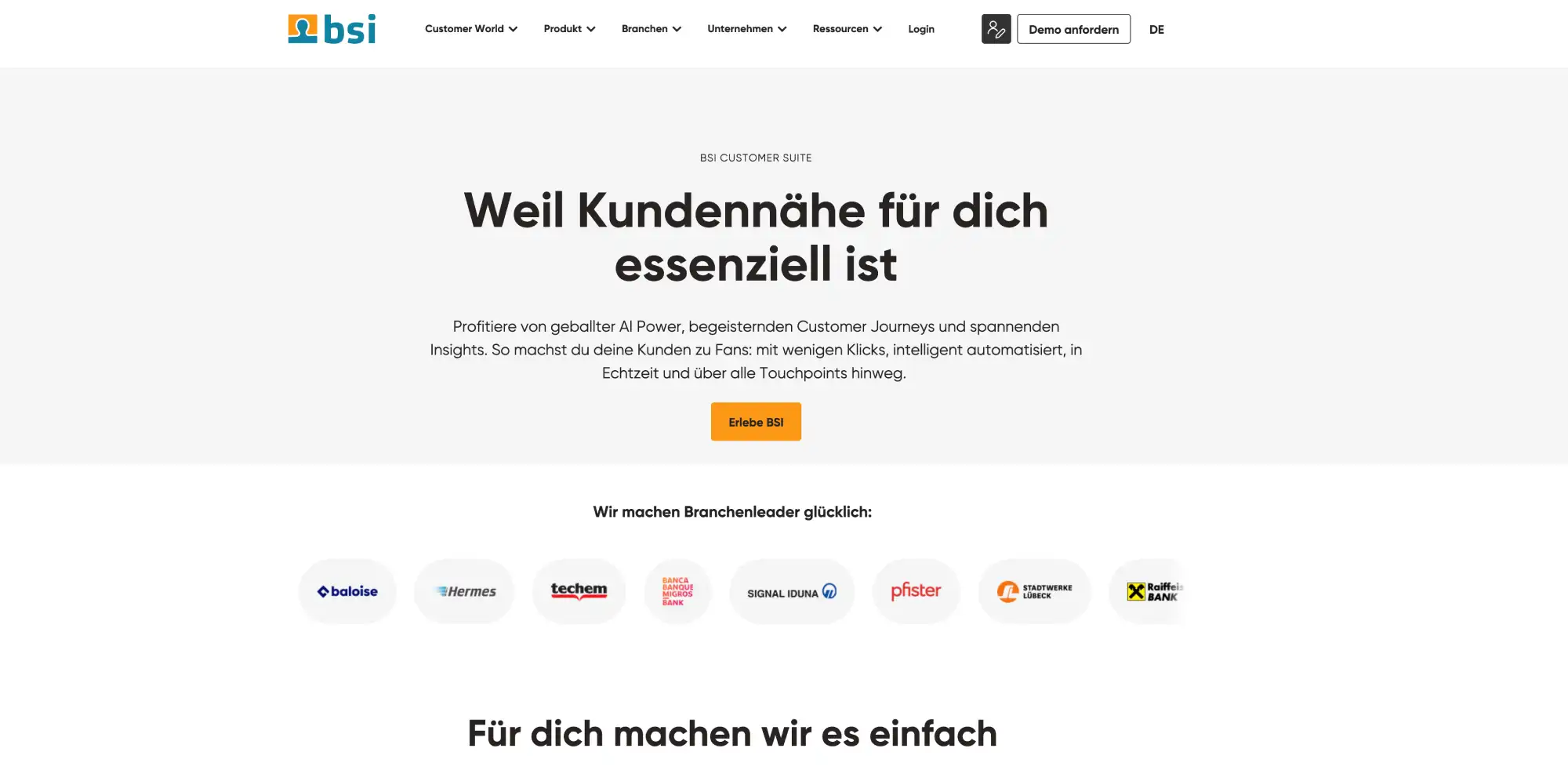 CRM-System Ratgeber Vergleich bsi