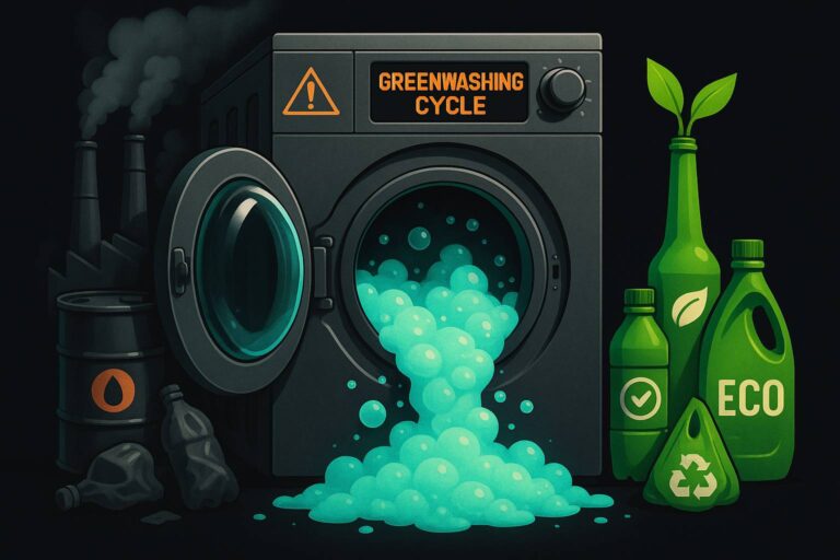 Greenwashing 2026: Wenn grüne Versprechen nur heiße Luft sind