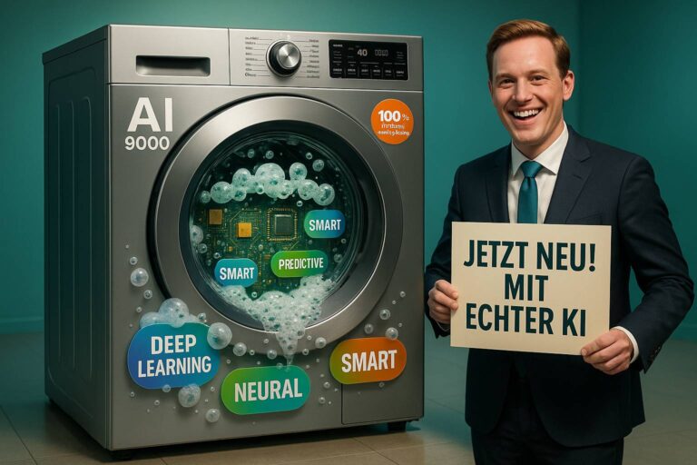 KI-Washing: Wenn Künstliche Intelligenz nur Marketinglüge ist