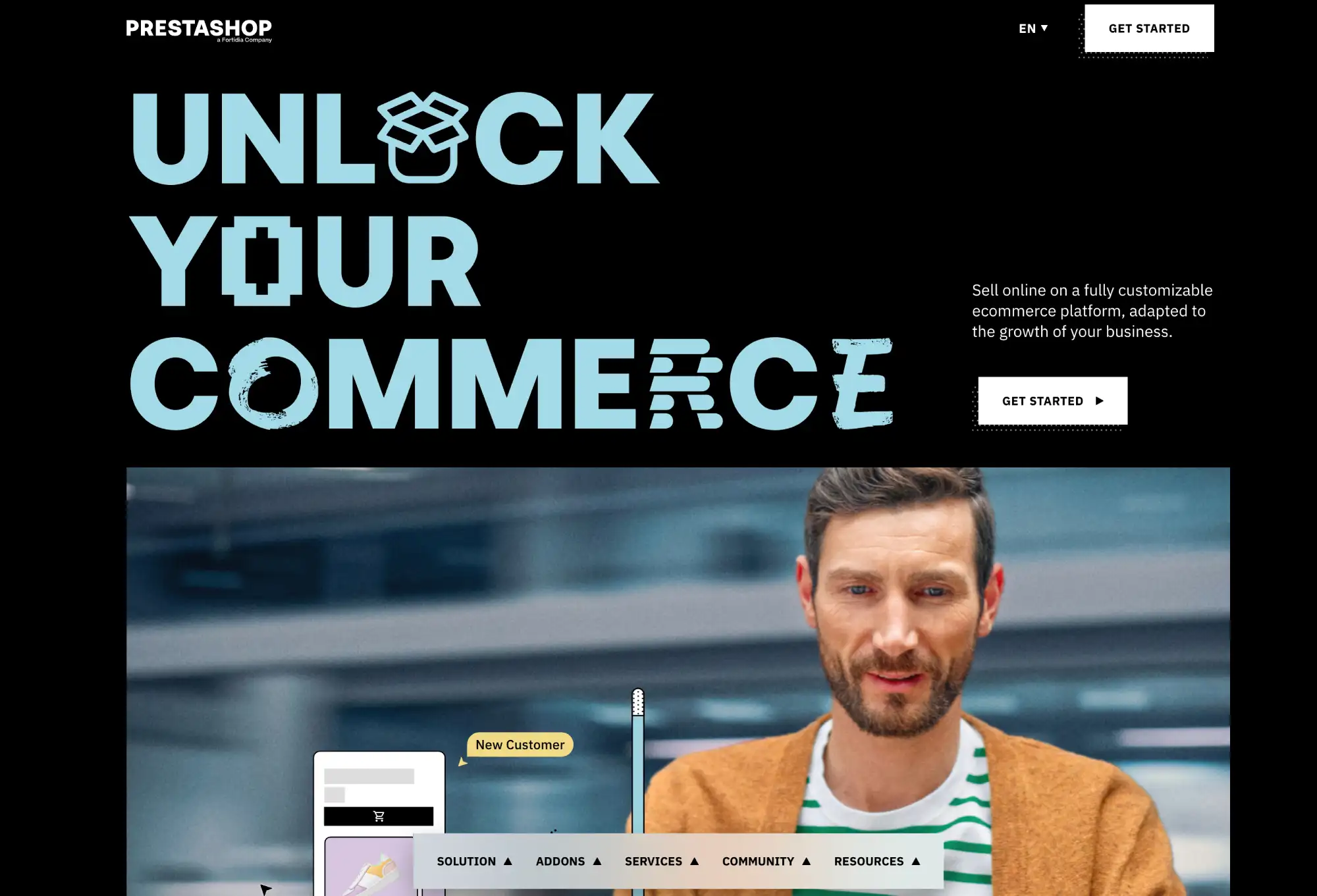 Shopsystem Vergleich Ratgeber Screenshot PrestaShop