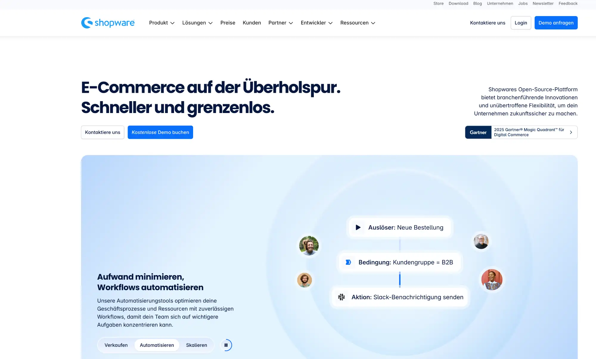 Shopsystem Vergleich Ratgeber Screenshot Shopware