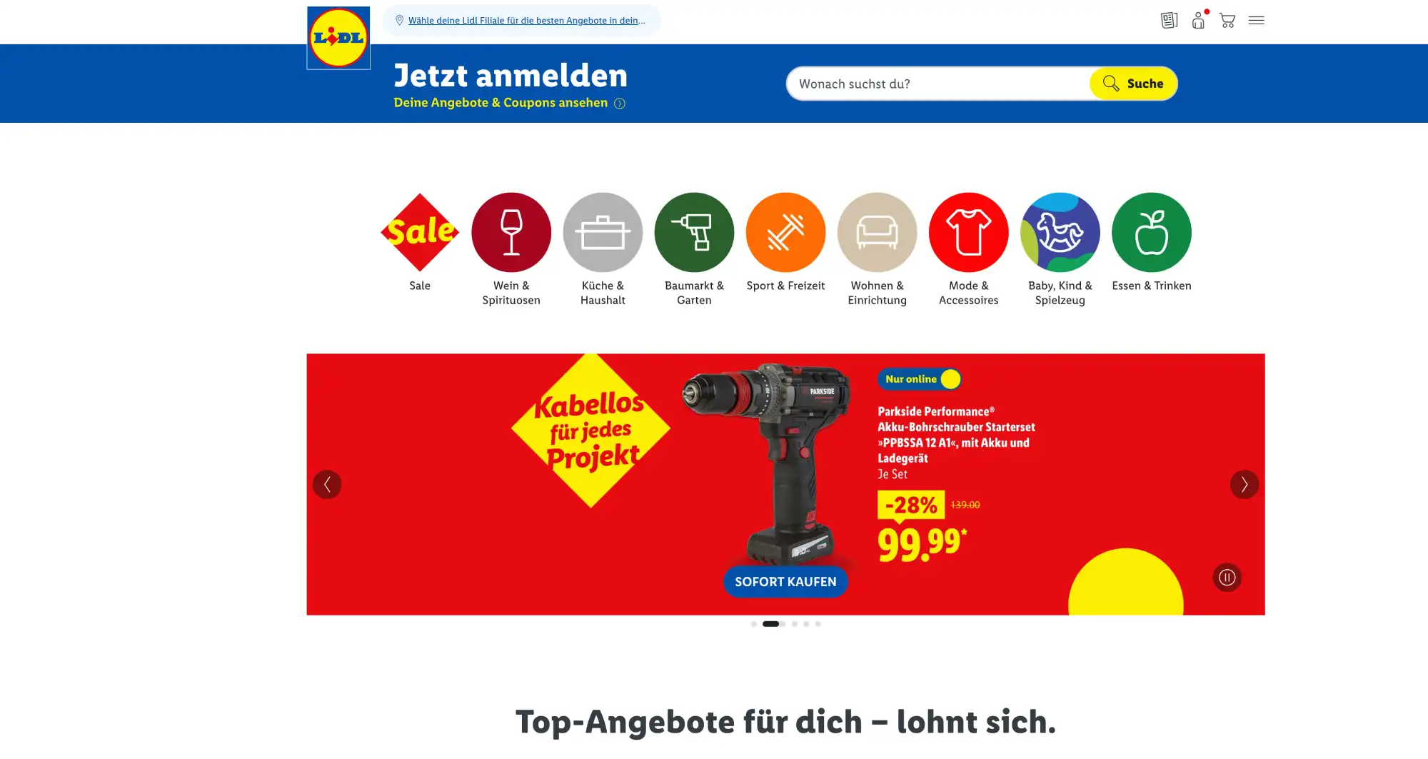 e-commerce-giganten-screenshot lidl