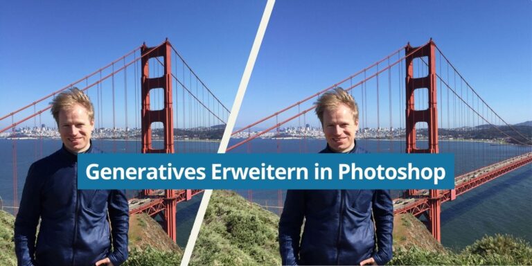 Generatives Erweitern in Photoshop