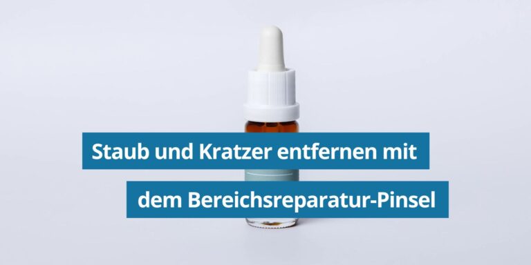 Staub und Kratzer entfernen in Photoshop mit dem Bereichsreparatur-Pinsel