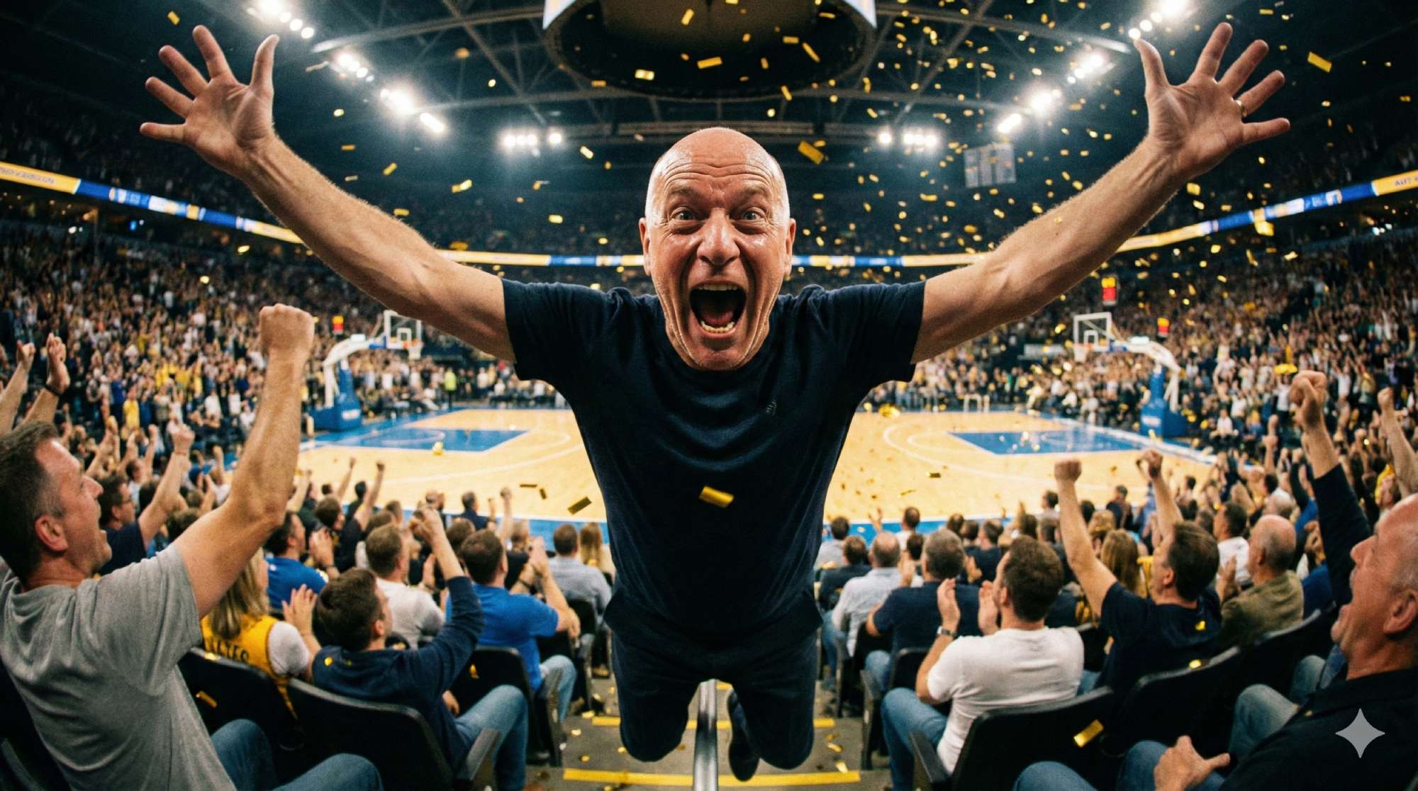 Steve Ballmer kaufte die LA Clippers für 2 Milliarden Dollar. Seine legendäre Energie bei Spielen ist weltberühmt.