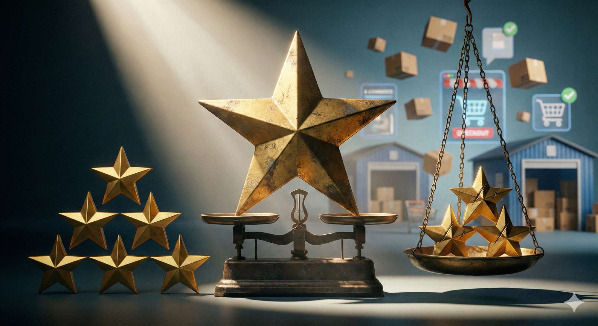 Die perfekte Fünf-Sterne-Bewertung verkauft schlechter als 4,7 Sterne – weil das Gehirn kleine Schwächen als Authentizitätsbeweis wertet.