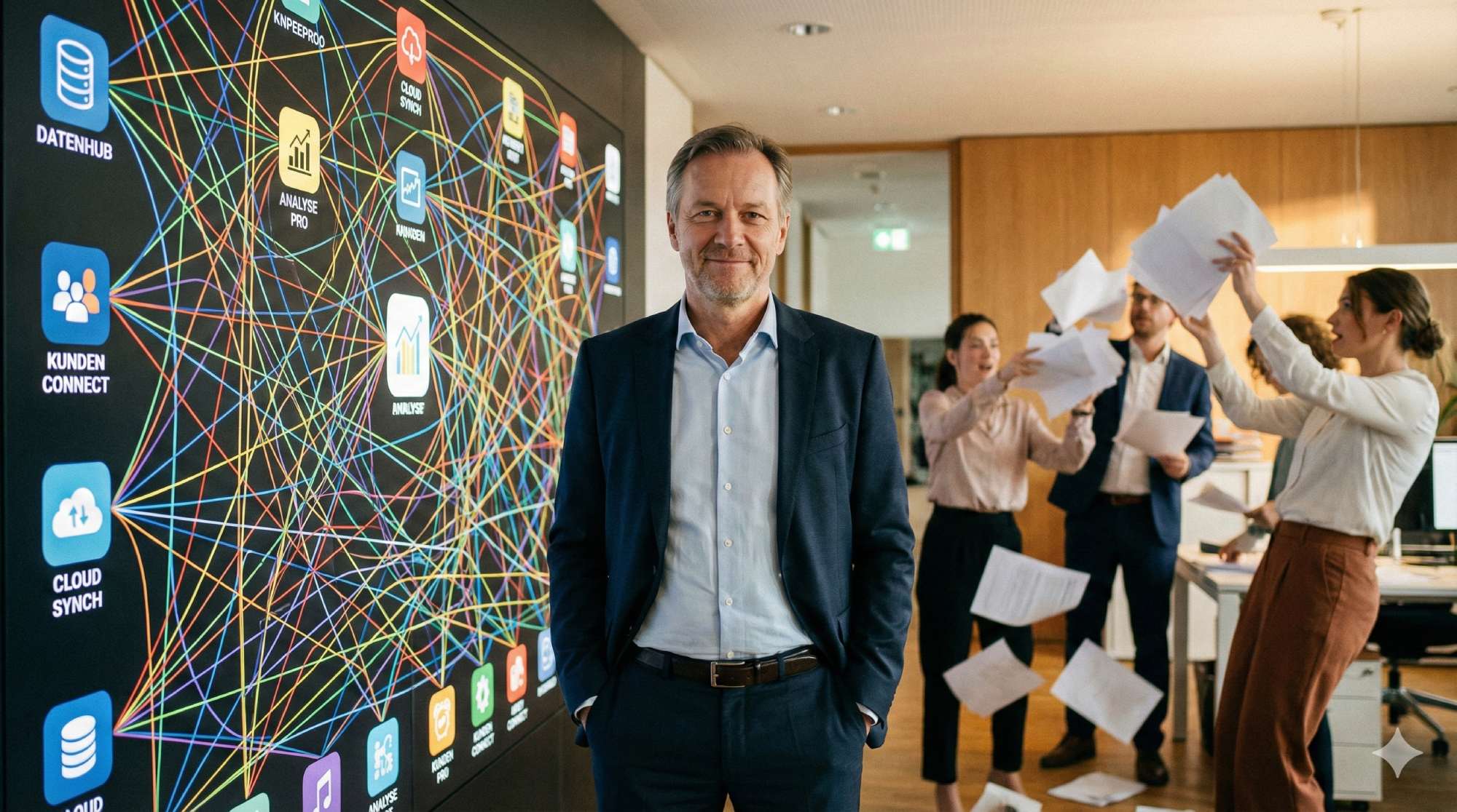 Während andere noch Daten kopieren, lehnt sich der Automatisierer zurück.