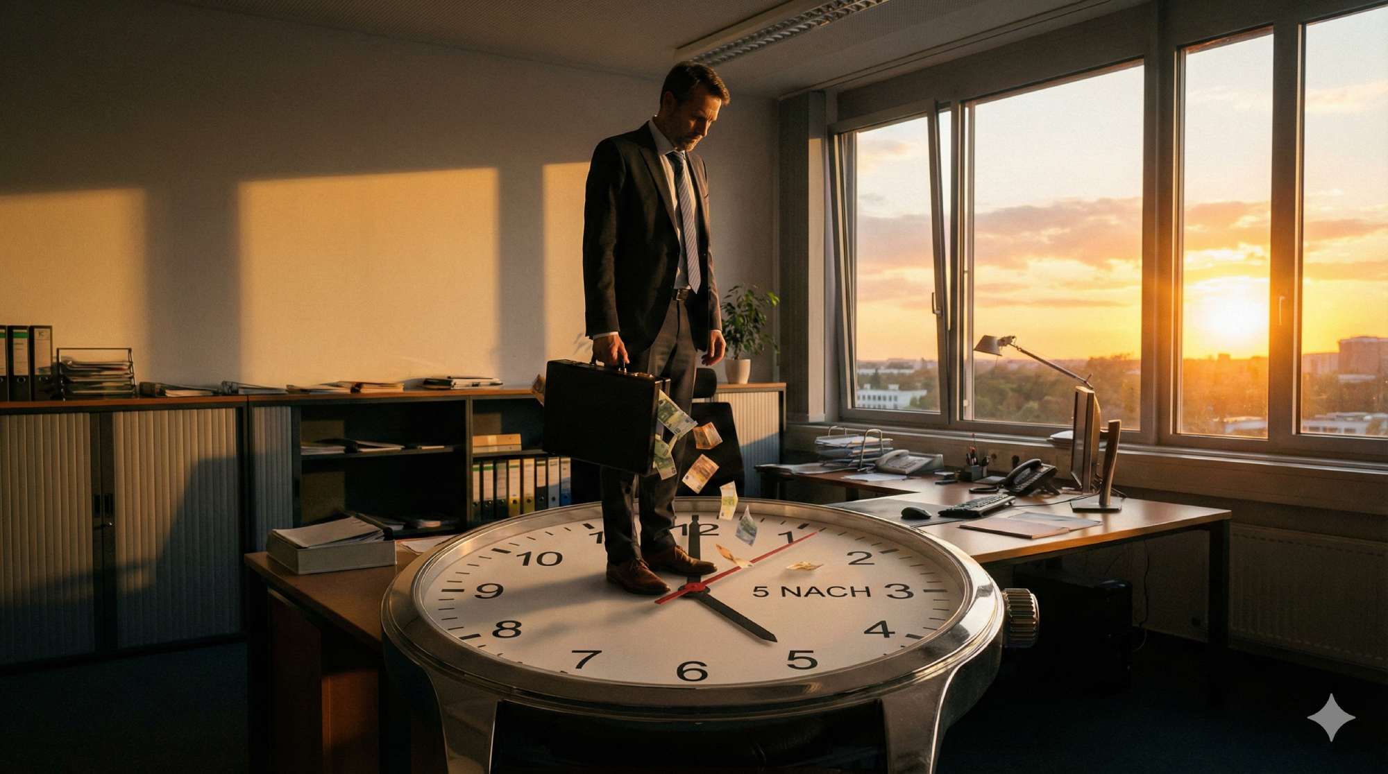 Die Arbeitszeit, die im Arbeitsvertrag steht, ist nur die halbe Zeitwahrheit.