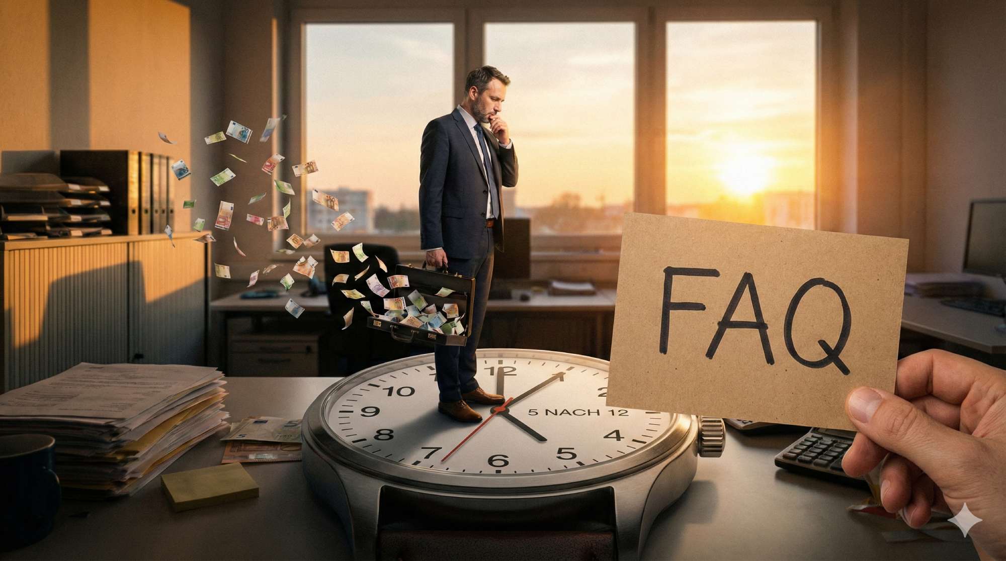 Zeit, genug. Von wegen!