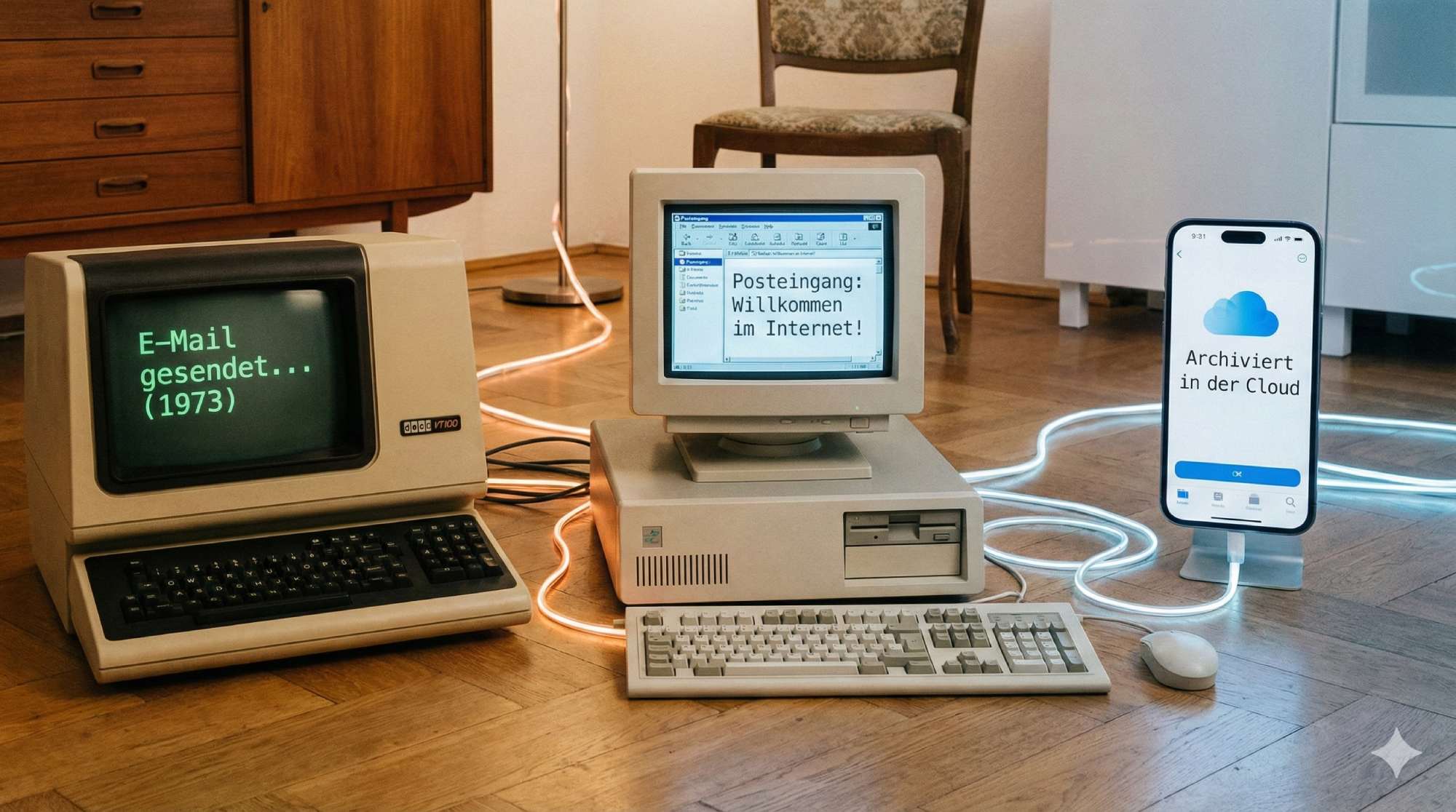 Seit Ray Tomlinsons erster E-Mail 1971 hat sich die elektronische Post zum wichtigsten Geschäftskommunikationsmittel entwickelt.