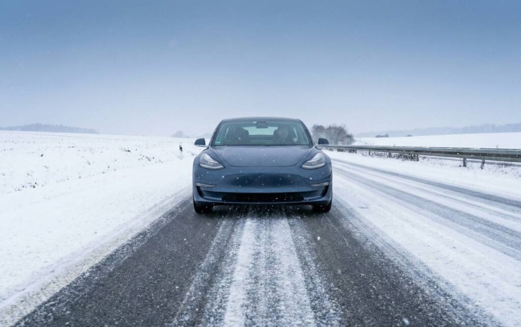Reichweite im Winter mit einem E-Auto.