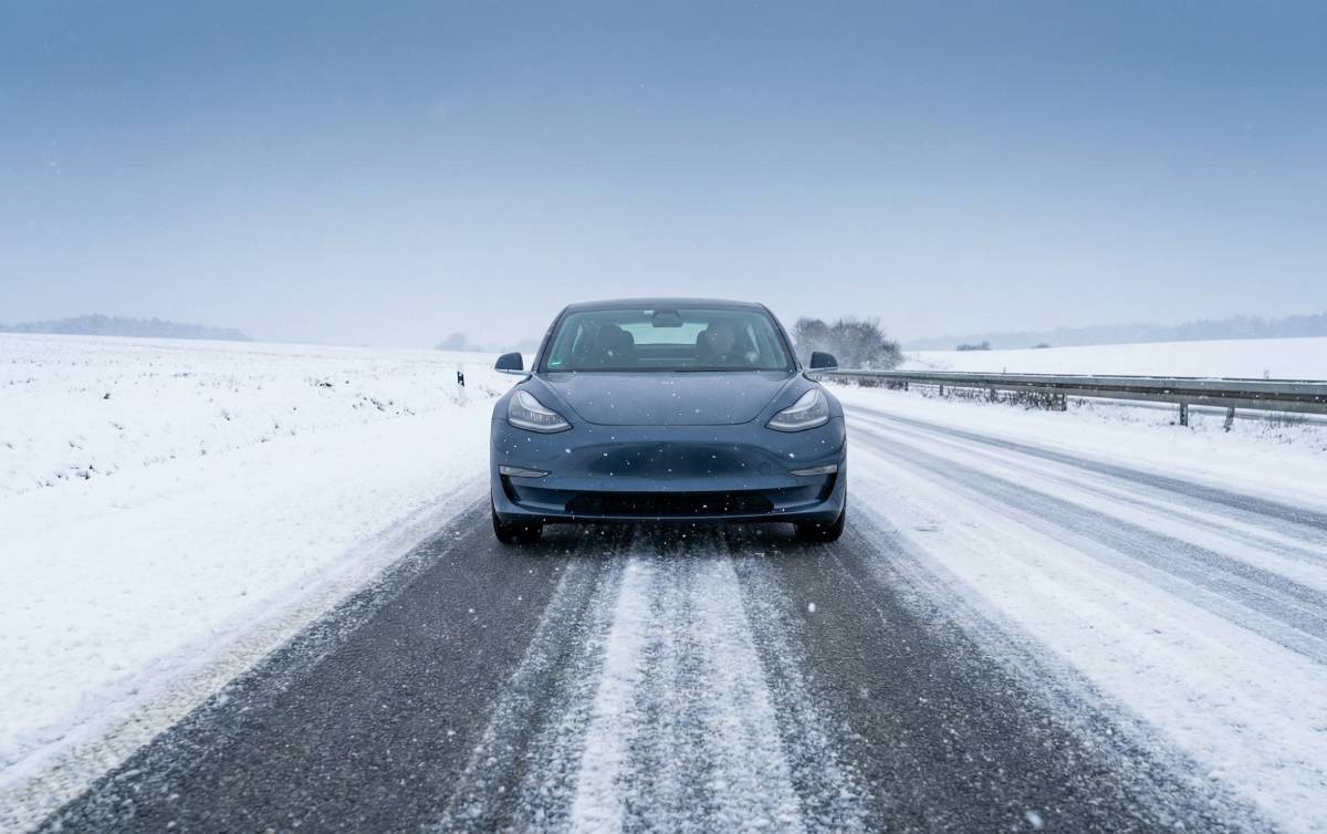 Reichweite im Winter mit einem E-Auto.