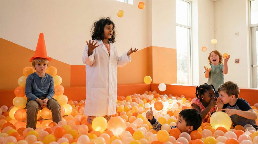 Harte Schulbank? Wir bevorzugen das weiche Chaos.