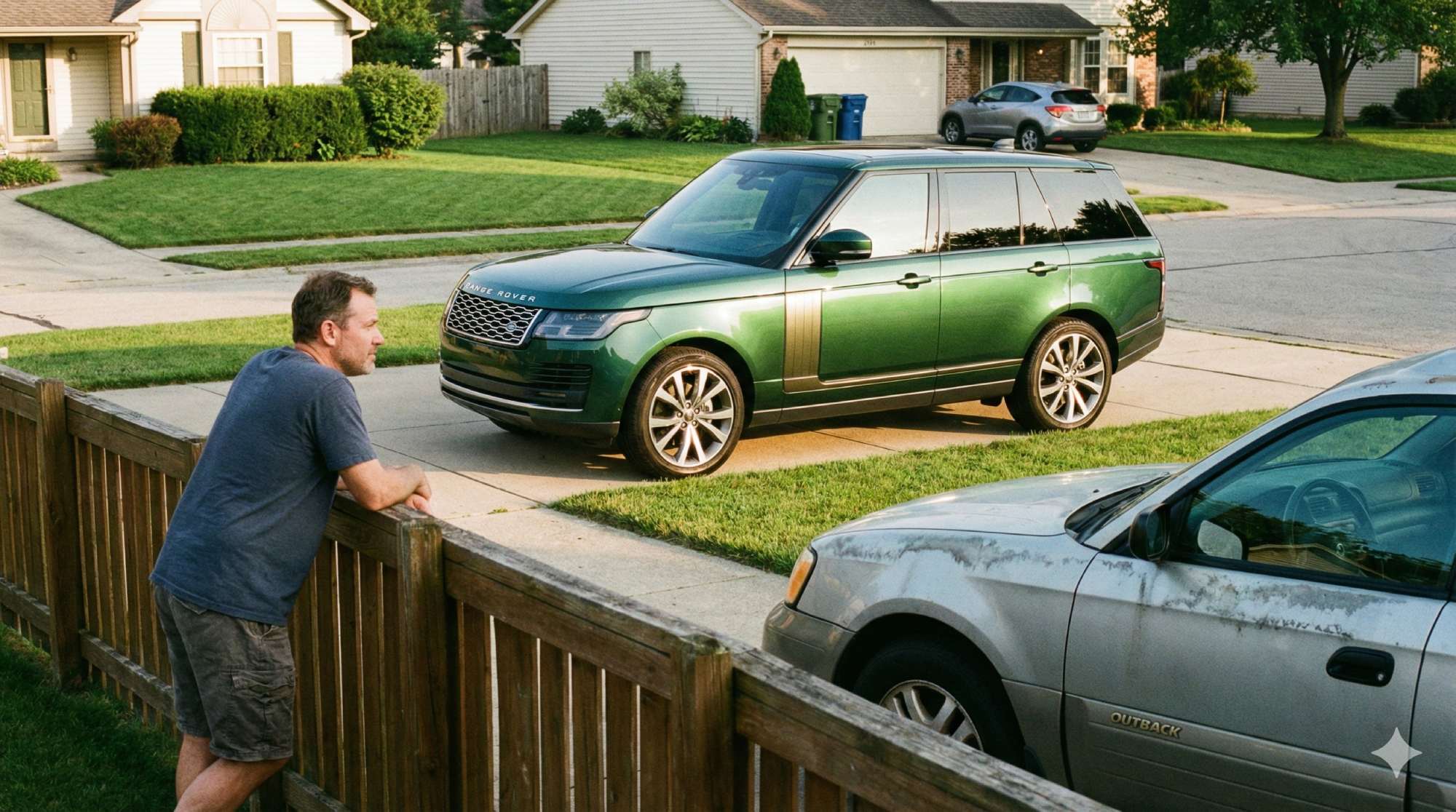 Wenn jemand in der Nachbarschaft im Lotto gewinnt (und das "zeigt"), steigen die Ausgaben der umliegenden Haushalte messbar an.