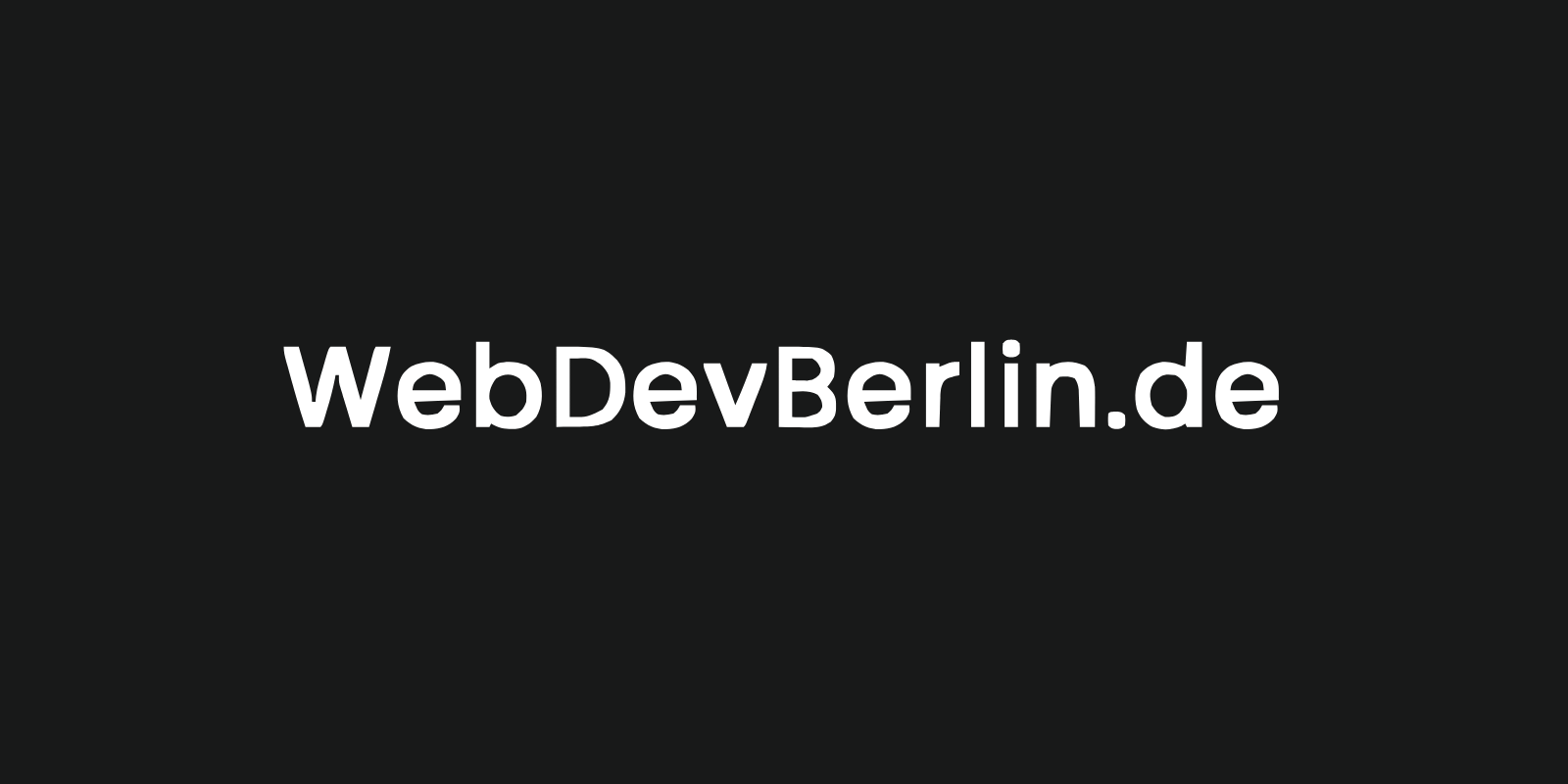 das Logo von WebDevBerlin.de