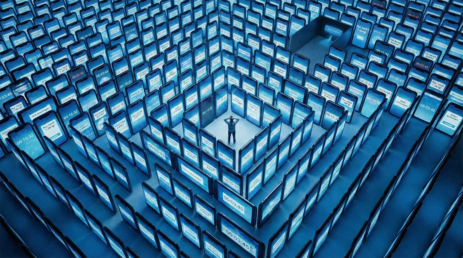 Das digitale Labyrinth: Leicht hinein, schwer wieder heraus. So funktionieren Dark Patterns.