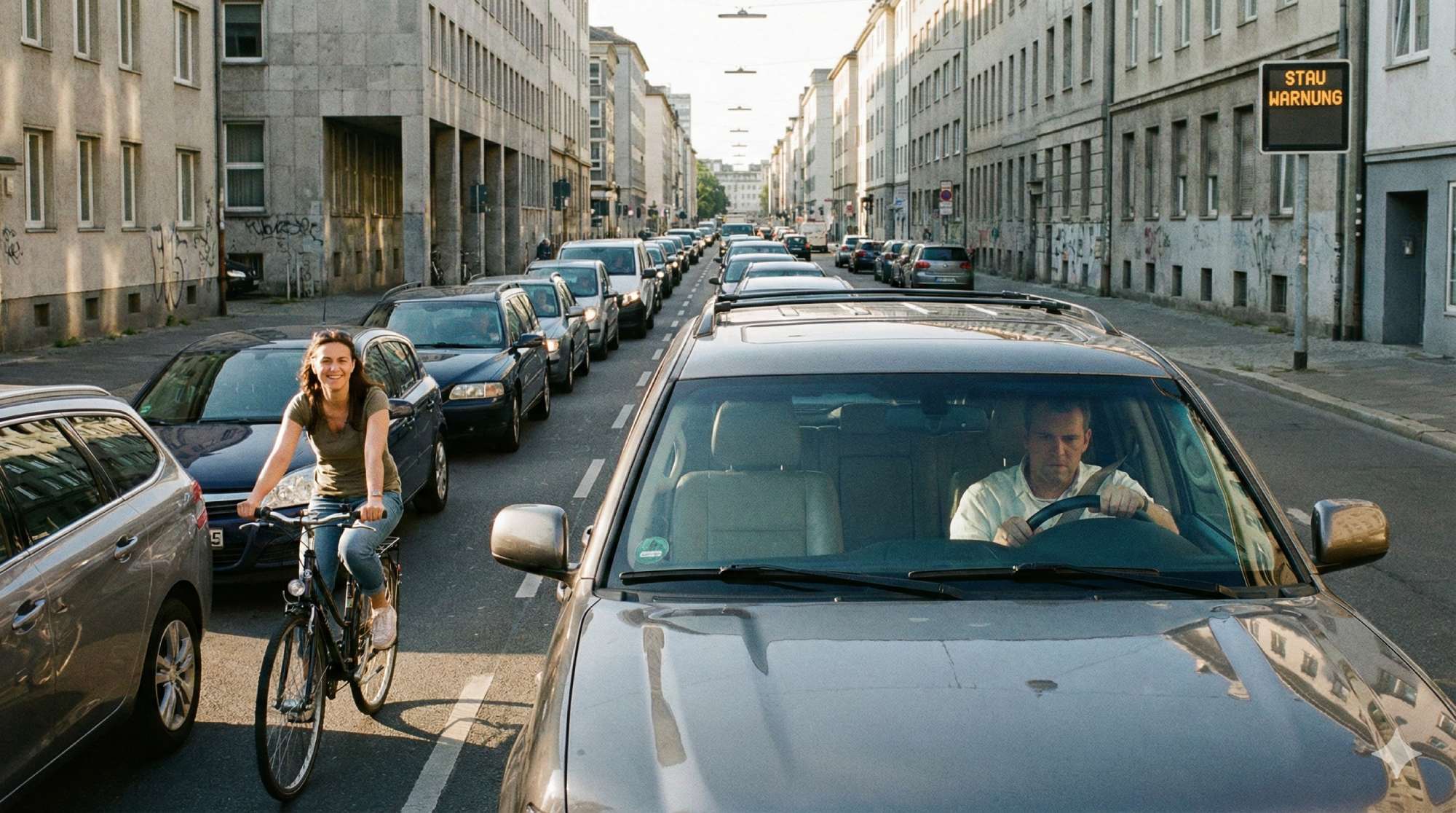 Freiheit auf vier Rädern sieht anders aus