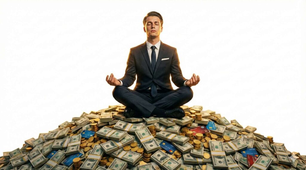 Tja. Wer einen Haufen Geld in die Wiege gelegt bekommt, hat es entspannter.