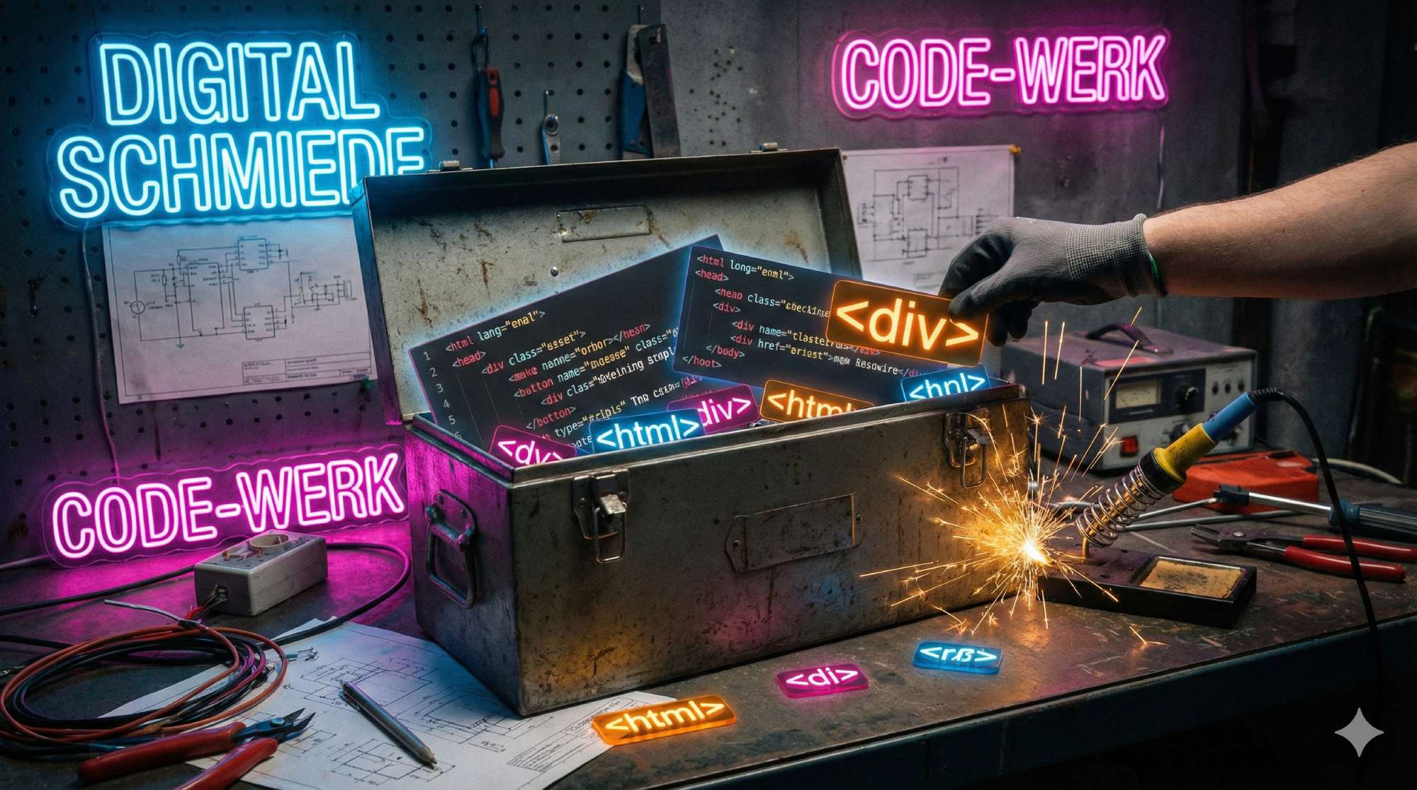 Werkzeugkasten für Webentwickler: Jeder klassische HTML-Editor hat seine Spezialität, vom Leichtgewicht Notepad++ bis zum Schwergewicht WebStorm.