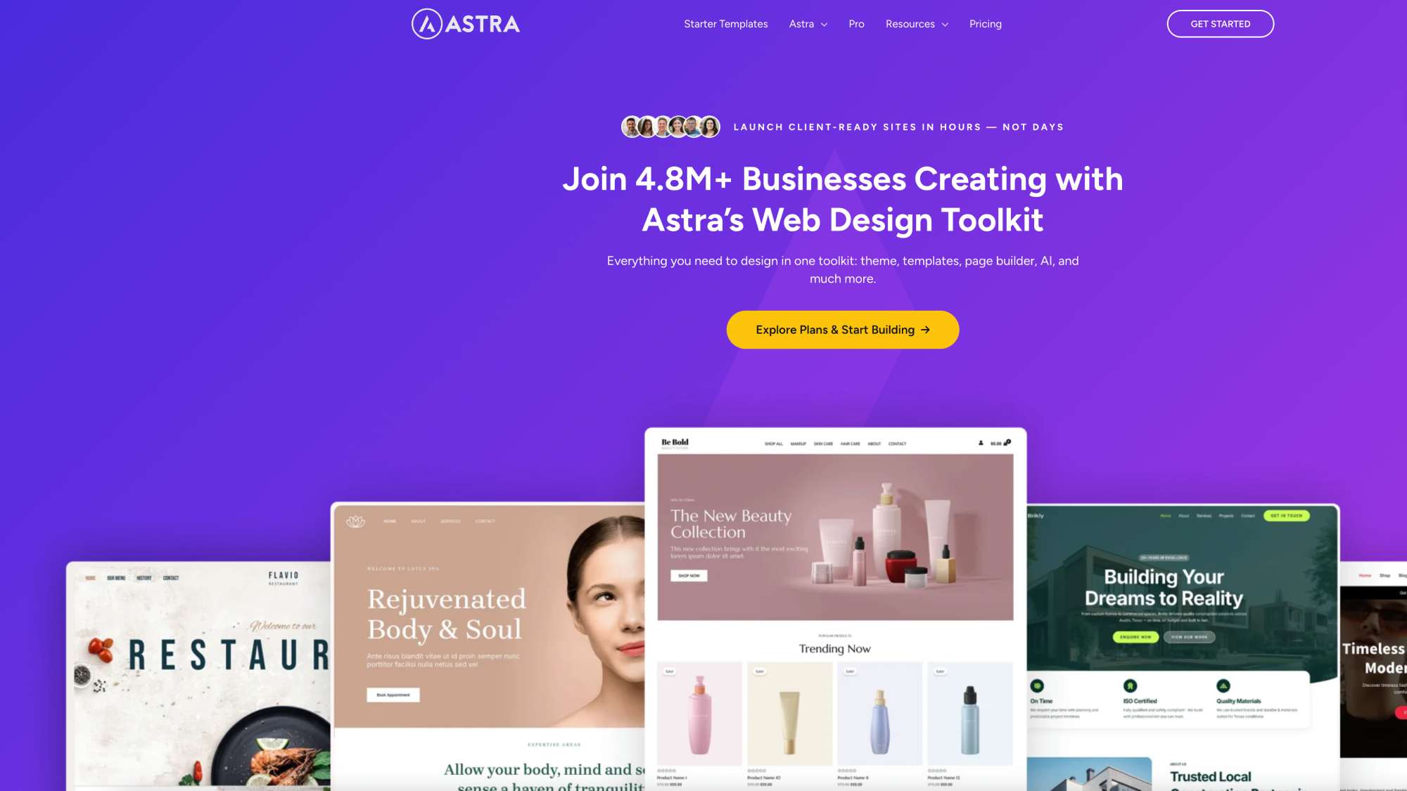 wordpress themes astra