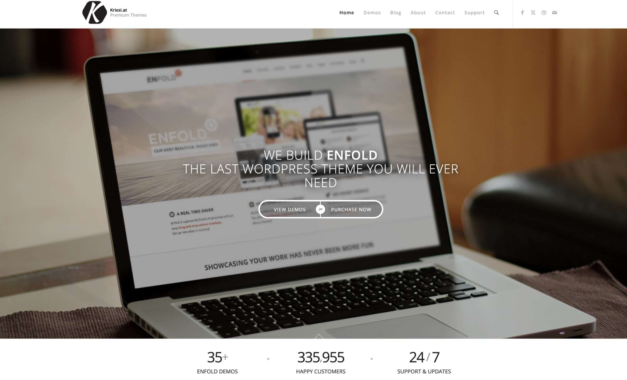 wordpress themes enfold