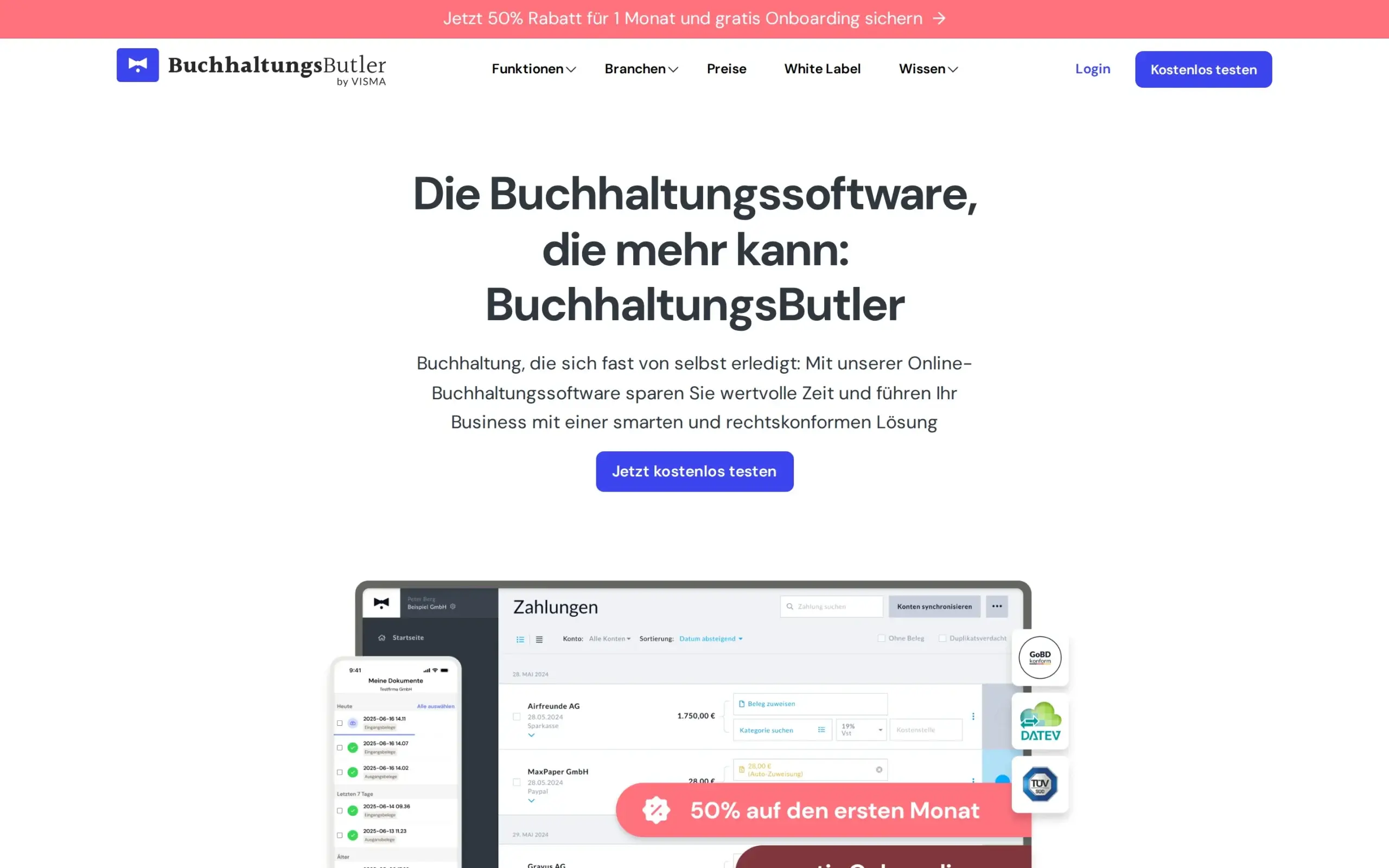 BuchhaltungsButler Screenshot