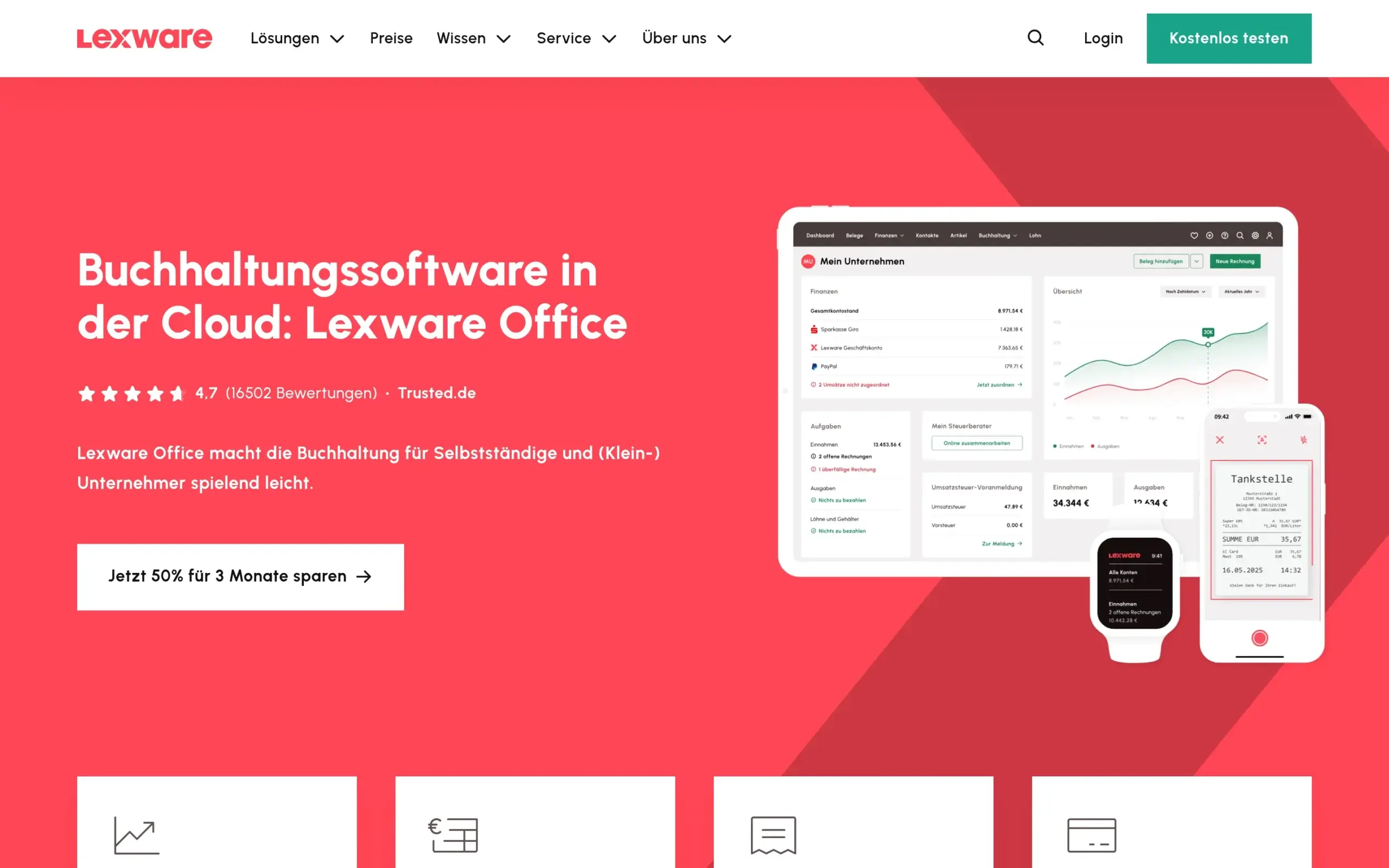 Lexware Office Screenshot