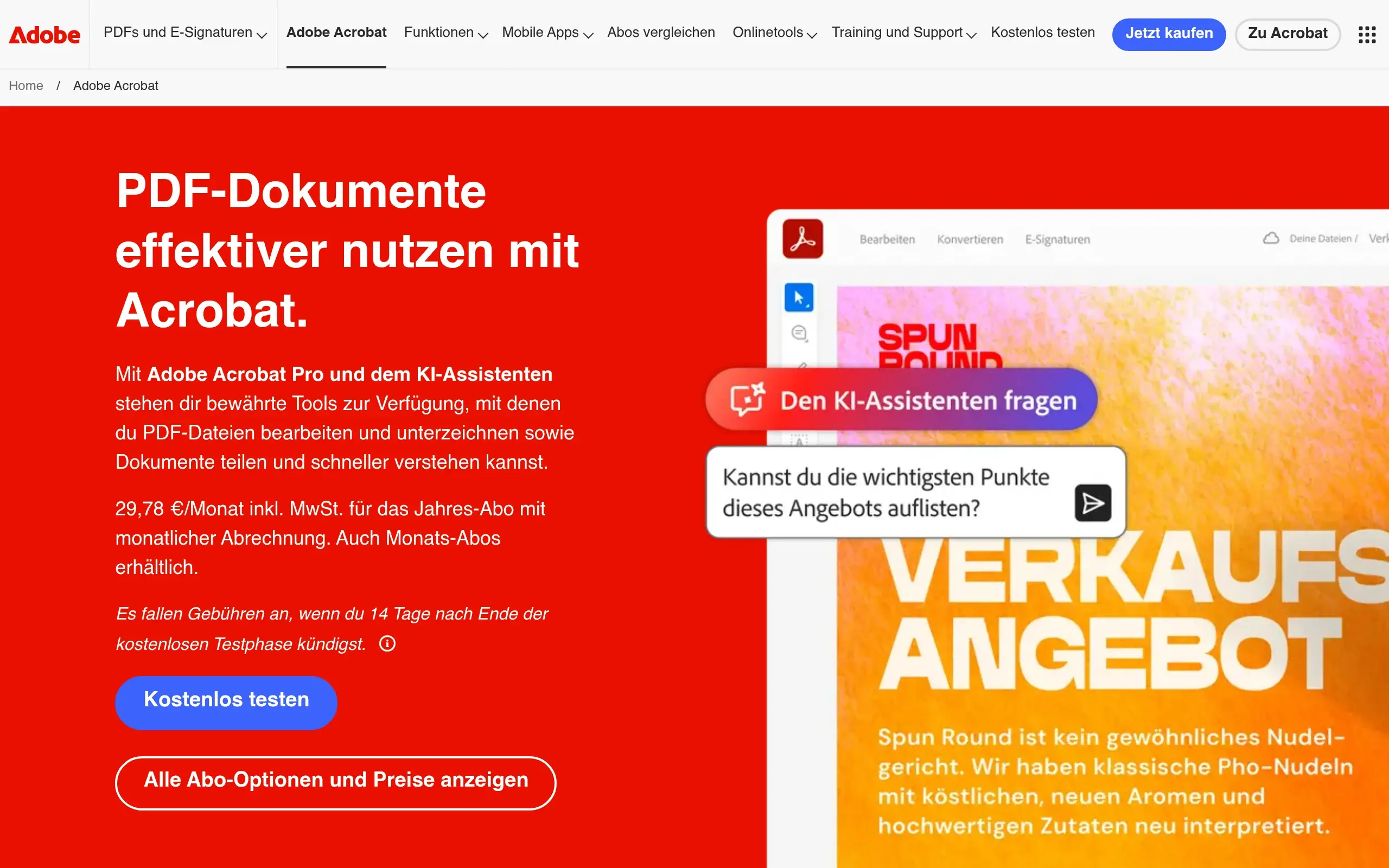 Adobe Acrobat Screenshot