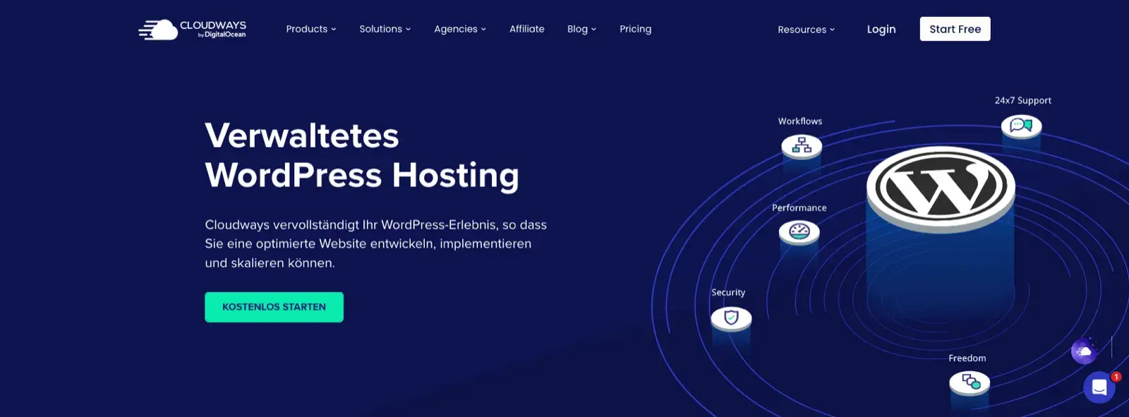 Cloudways Screenshot