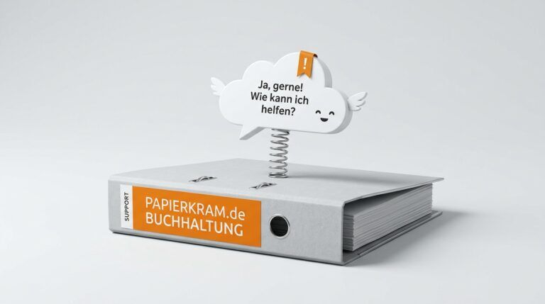 So macht Papierkram Buchhaltung zur Nebensache