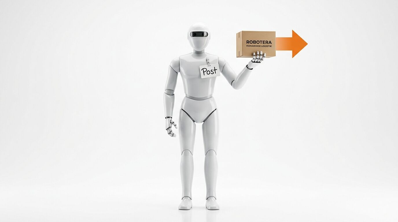 Humoider Roboter mit