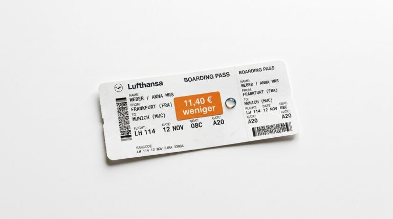 Ticketsteuer-Senkung: 11,40 Euro pro Langstreckenflug. Wow…