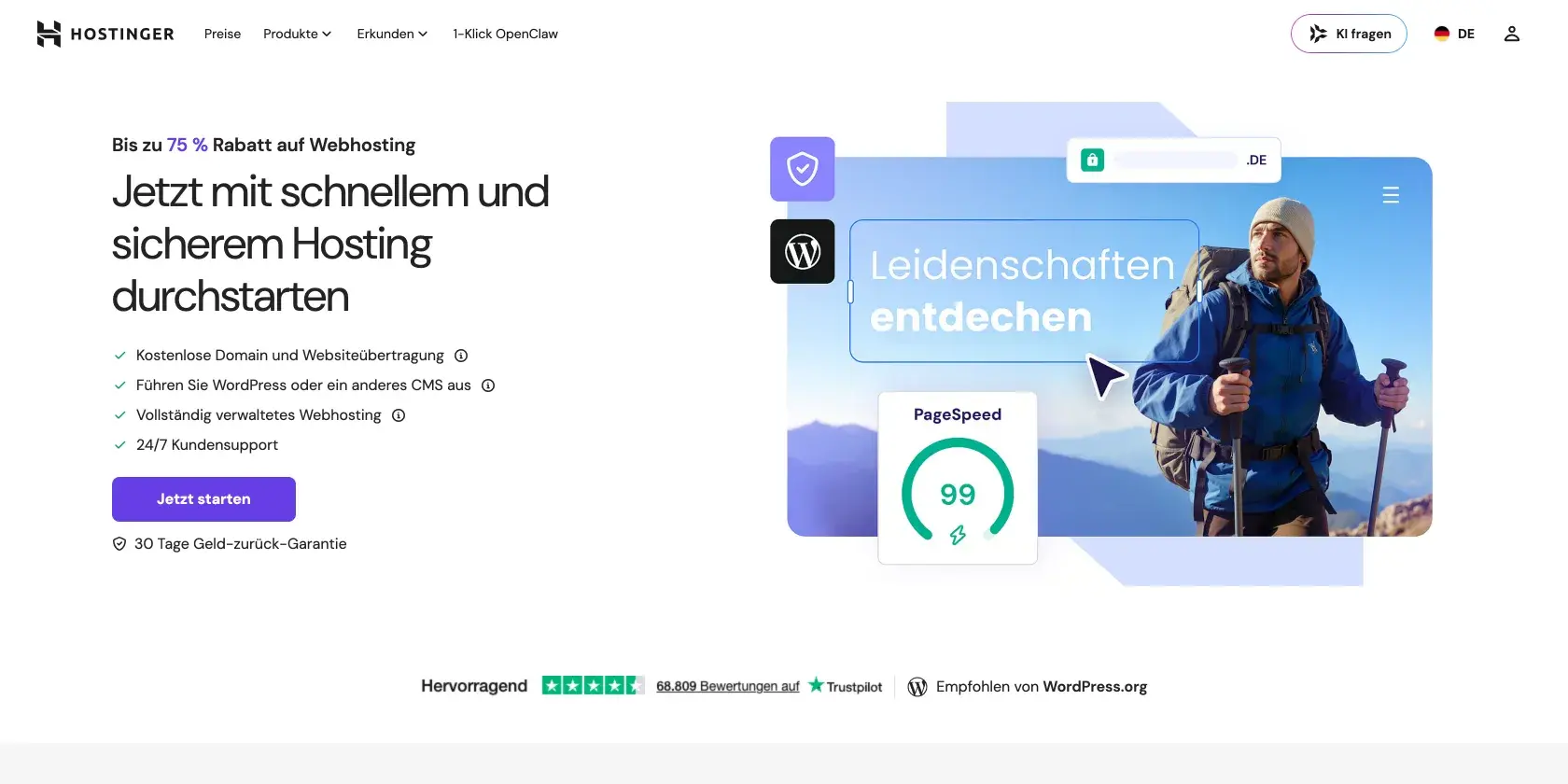 Hostinger Screenshot