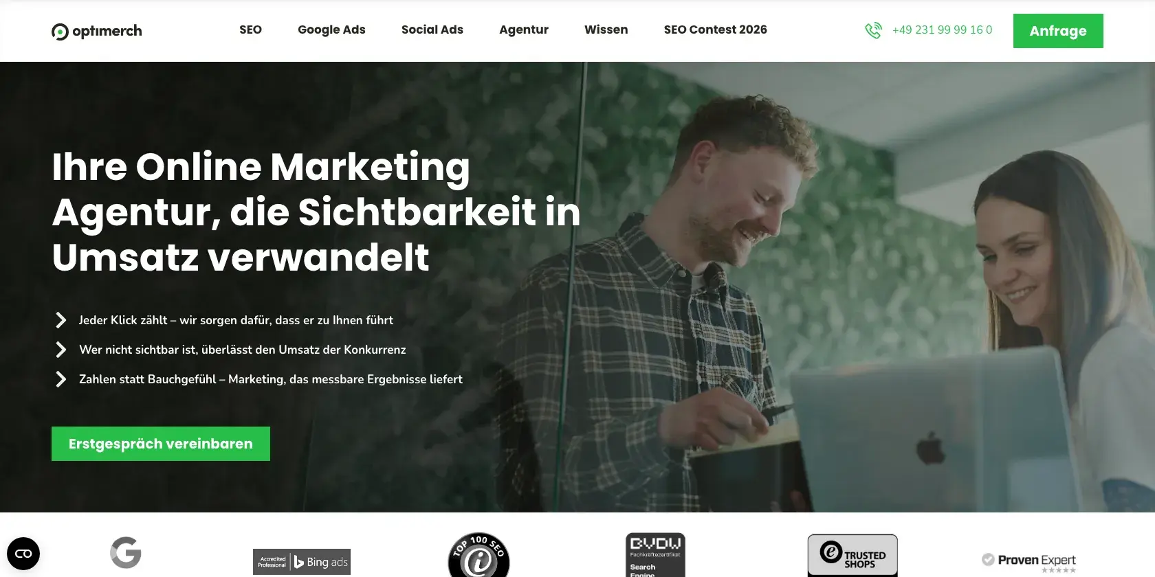Optimerch Screenshot