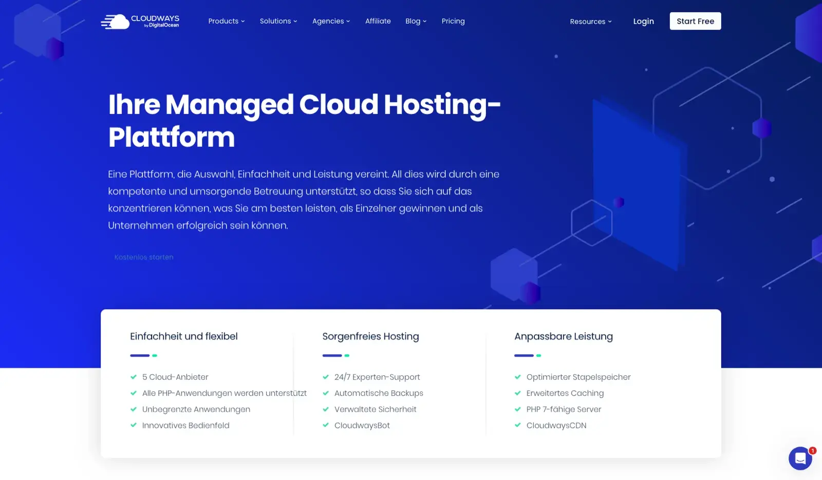Cloudways Screenshot