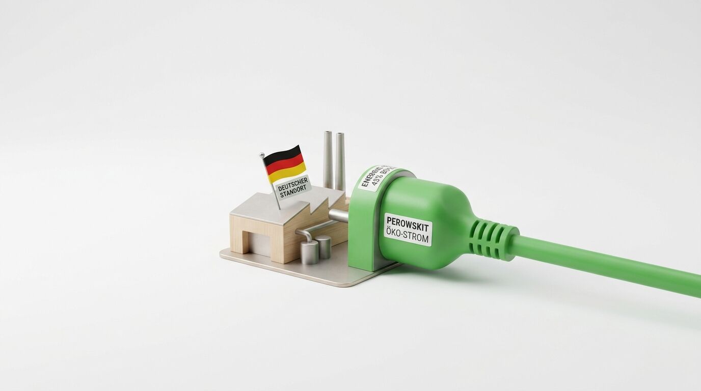 Modellfabrik, Deutschland-Fahne, grüner Stecker mit Aufschrift