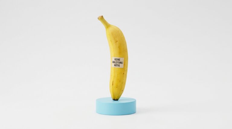 UX-Design: Bananen als Best Practice