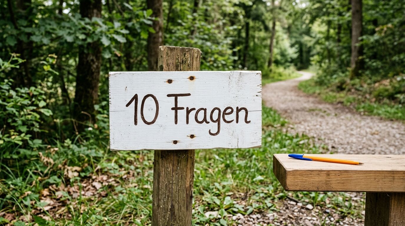 Holzschild
