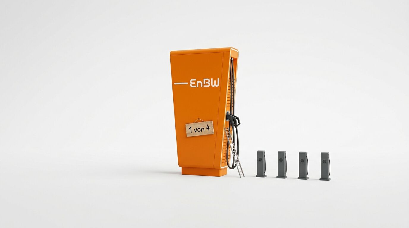 27 Prozent aller Ladevorgänge: EnBW dominiert Deutschlands Schnelllademarkt