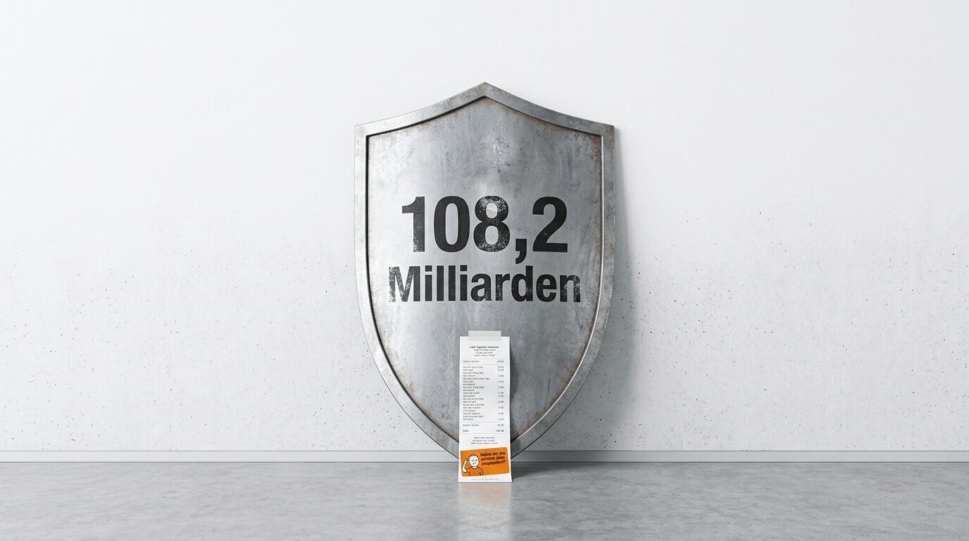 Ein Metallschild mit der Aufschrift 